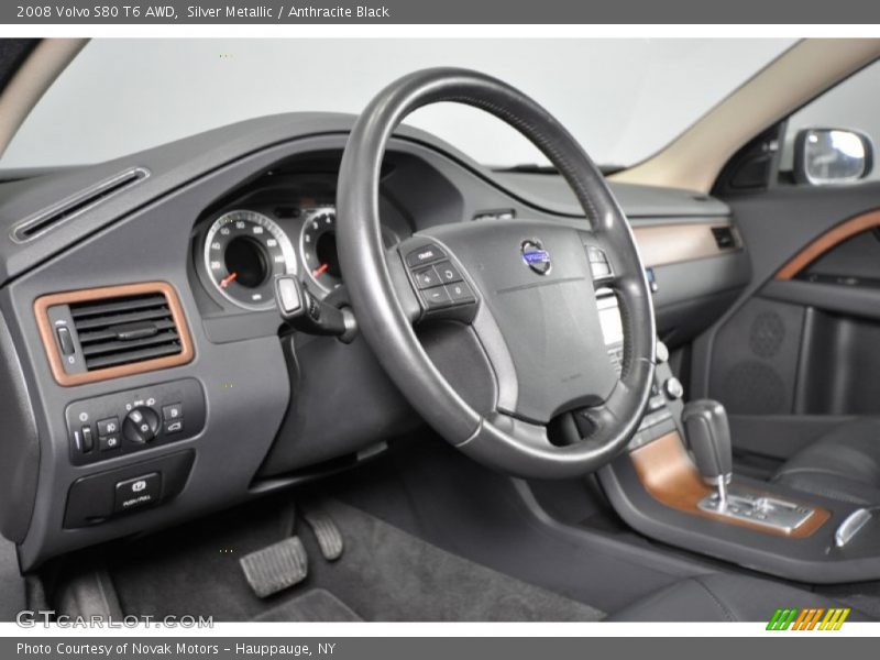Silver Metallic / Anthracite Black 2008 Volvo S80 T6 AWD