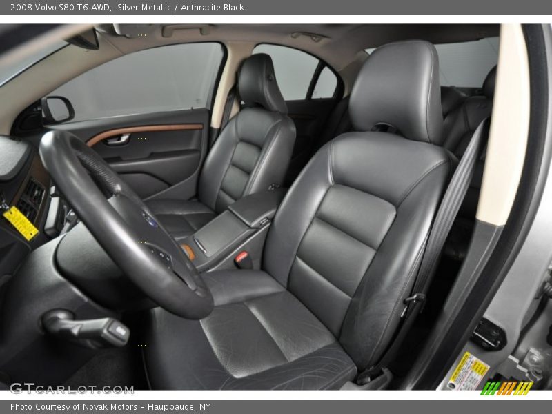 Silver Metallic / Anthracite Black 2008 Volvo S80 T6 AWD