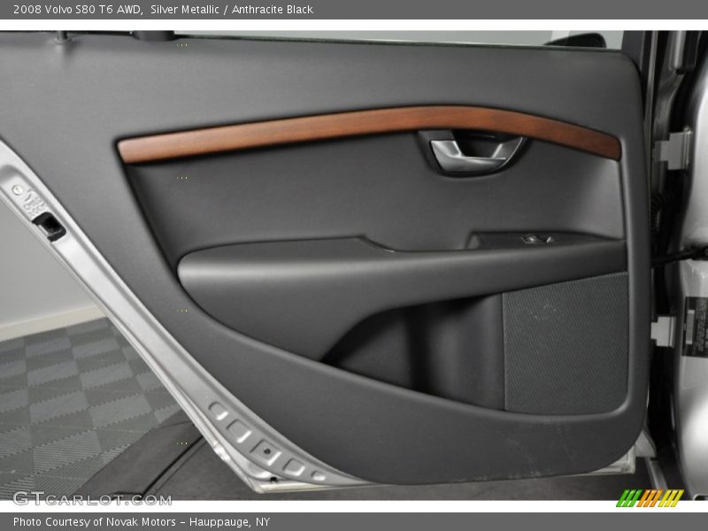 Silver Metallic / Anthracite Black 2008 Volvo S80 T6 AWD