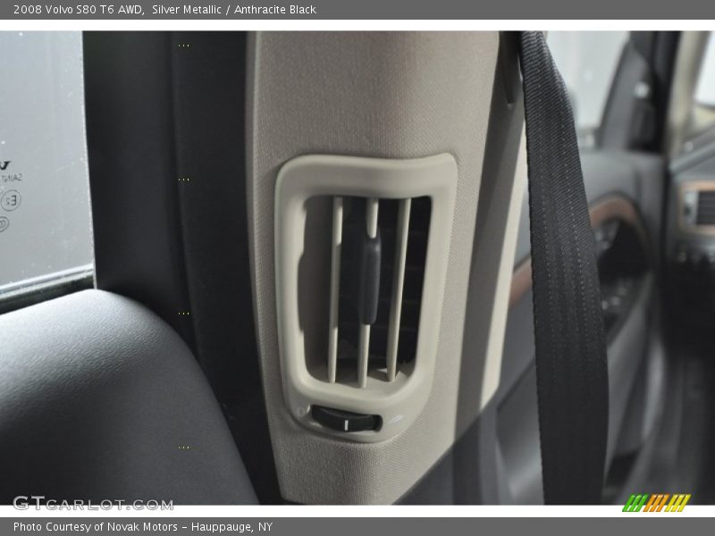 Silver Metallic / Anthracite Black 2008 Volvo S80 T6 AWD