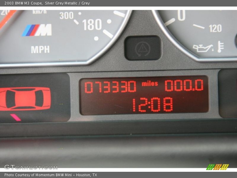 Silver Grey Metallic / Grey 2003 BMW M3 Coupe