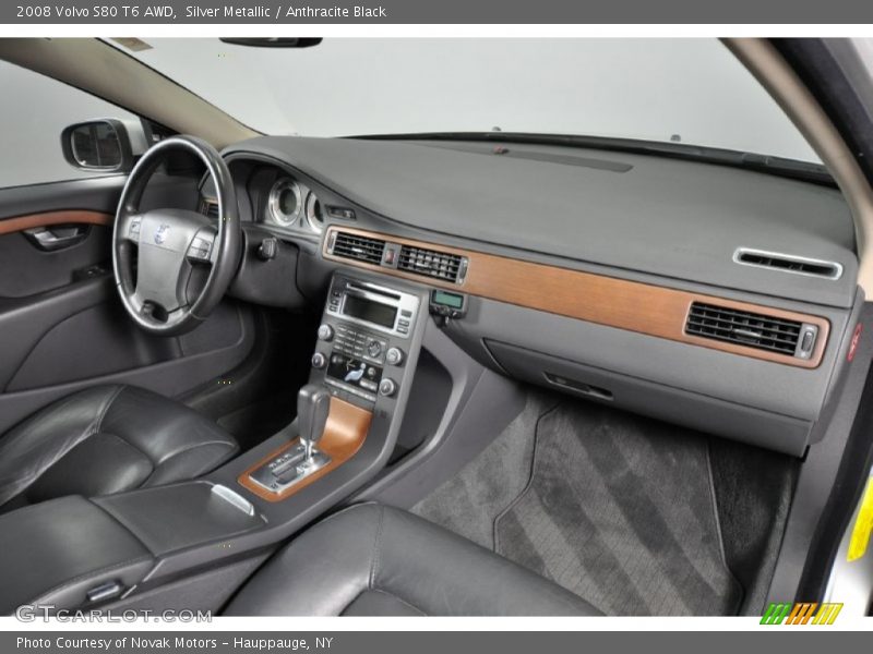 Silver Metallic / Anthracite Black 2008 Volvo S80 T6 AWD