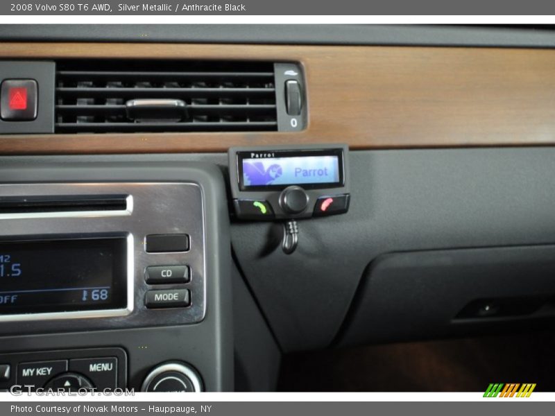 Silver Metallic / Anthracite Black 2008 Volvo S80 T6 AWD
