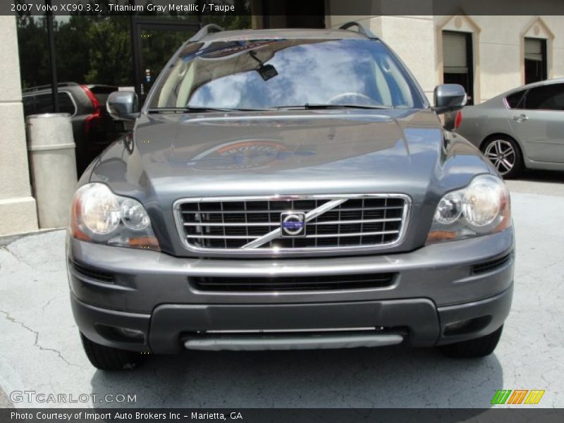 Titanium Gray Metallic / Taupe 2007 Volvo XC90 3.2