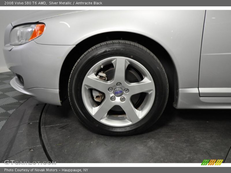 Silver Metallic / Anthracite Black 2008 Volvo S80 T6 AWD