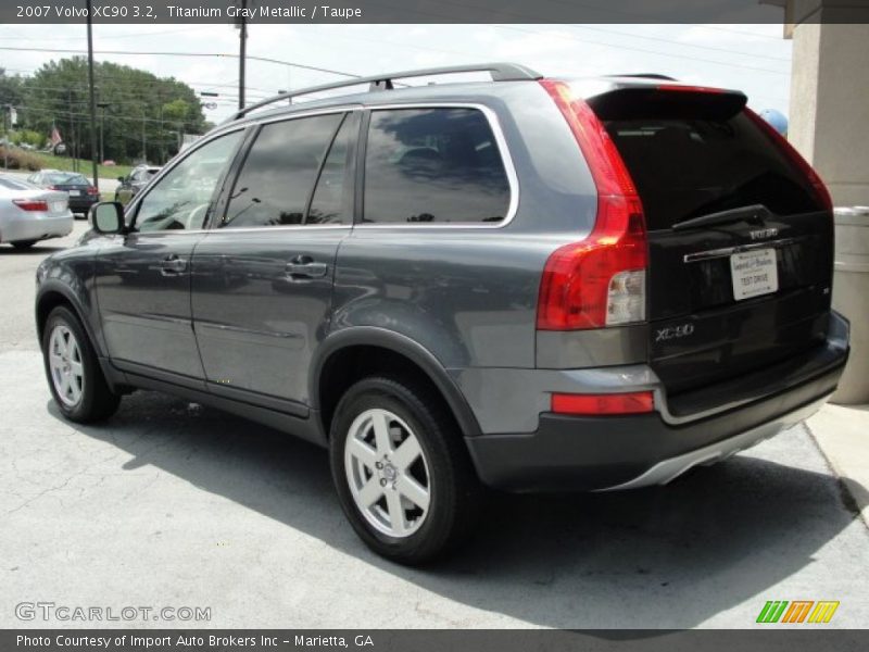 Titanium Gray Metallic / Taupe 2007 Volvo XC90 3.2