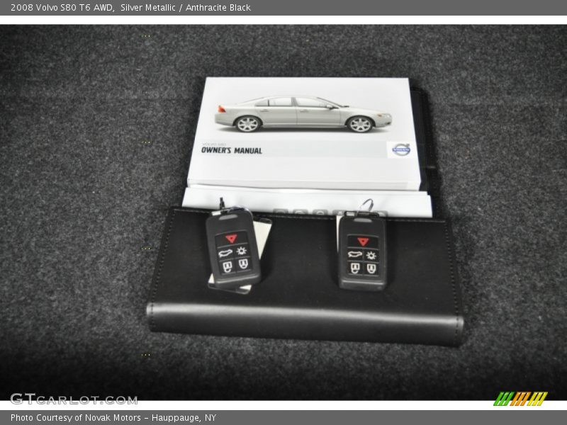 Silver Metallic / Anthracite Black 2008 Volvo S80 T6 AWD