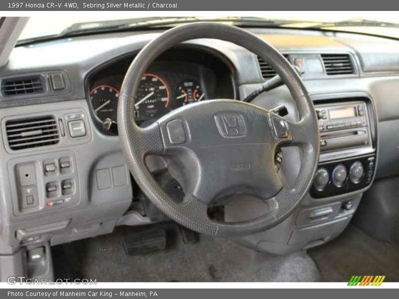 Sebring Silver Metallic / Charcoal 1997 Honda CR-V 4WD