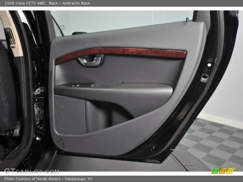 Black / Anthracite Black 2008 Volvo XC70 AWD