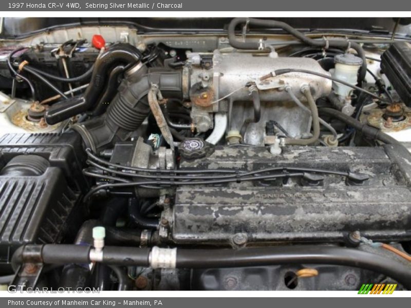 Sebring Silver Metallic / Charcoal 1997 Honda CR-V 4WD