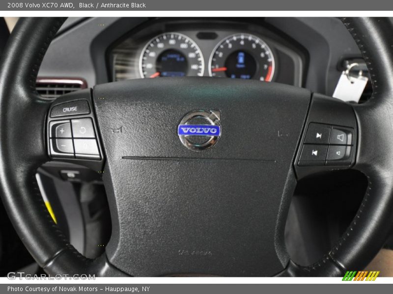 Black / Anthracite Black 2008 Volvo XC70 AWD