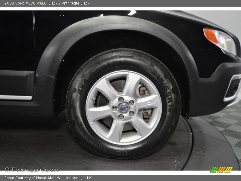Black / Anthracite Black 2008 Volvo XC70 AWD