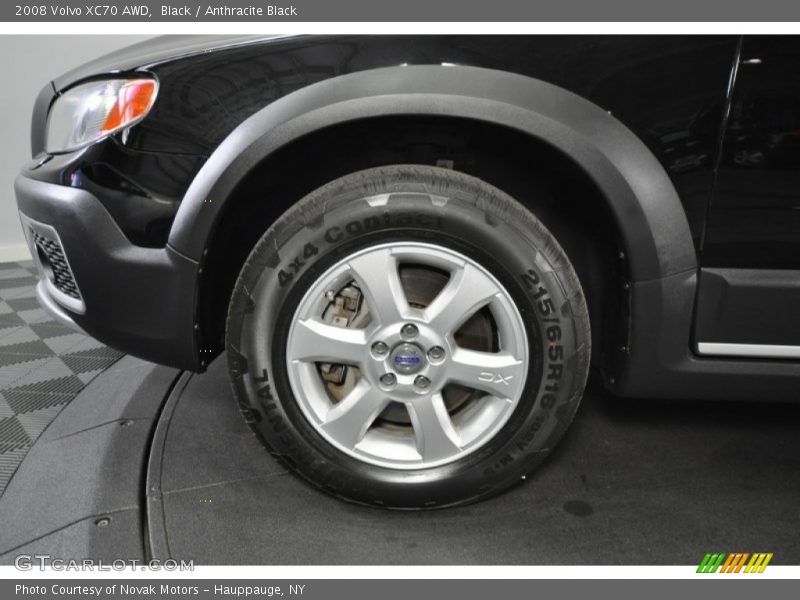 Black / Anthracite Black 2008 Volvo XC70 AWD