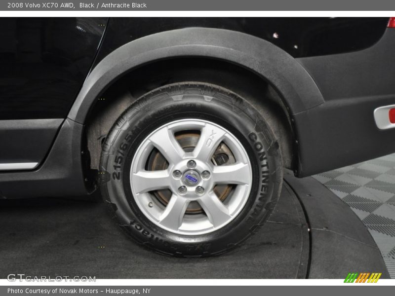 Black / Anthracite Black 2008 Volvo XC70 AWD