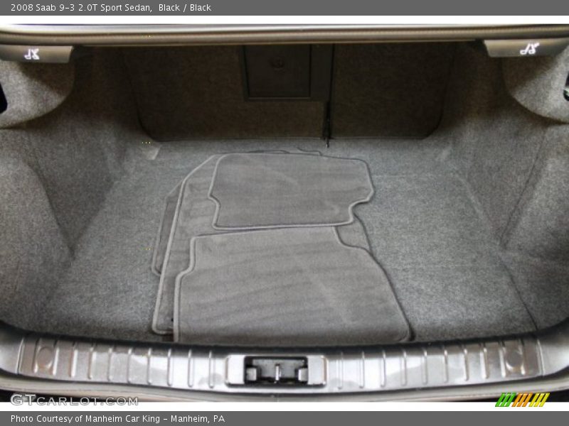 Black / Black 2008 Saab 9-3 2.0T Sport Sedan