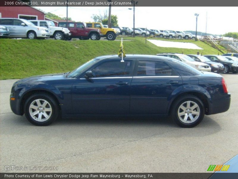 Midnight Blue Pearlcoat / Deep Jade/Light Graystone 2006 Chrysler 300
