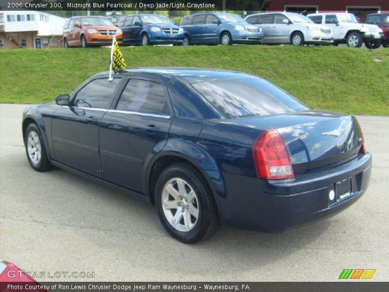 Midnight Blue Pearlcoat / Deep Jade/Light Graystone 2006 Chrysler 300
