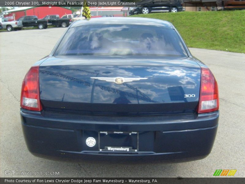 Midnight Blue Pearlcoat / Deep Jade/Light Graystone 2006 Chrysler 300