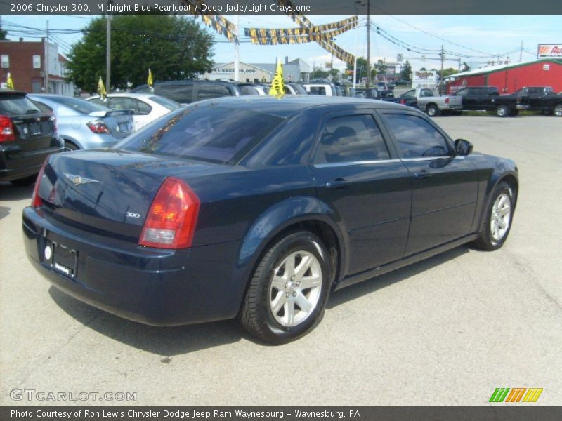 Midnight Blue Pearlcoat / Deep Jade/Light Graystone 2006 Chrysler 300