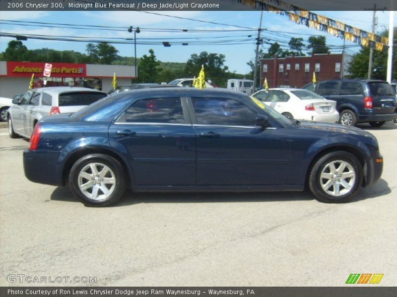 Midnight Blue Pearlcoat / Deep Jade/Light Graystone 2006 Chrysler 300