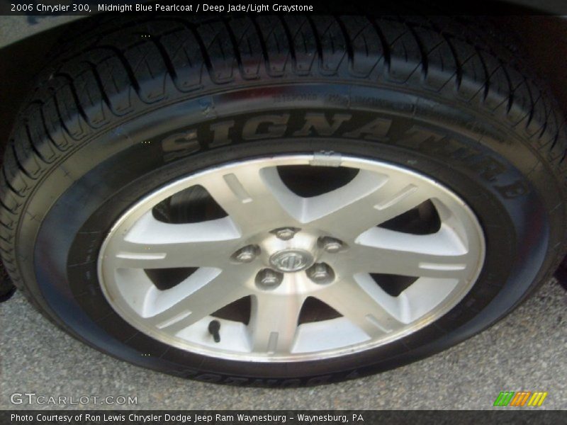 Midnight Blue Pearlcoat / Deep Jade/Light Graystone 2006 Chrysler 300