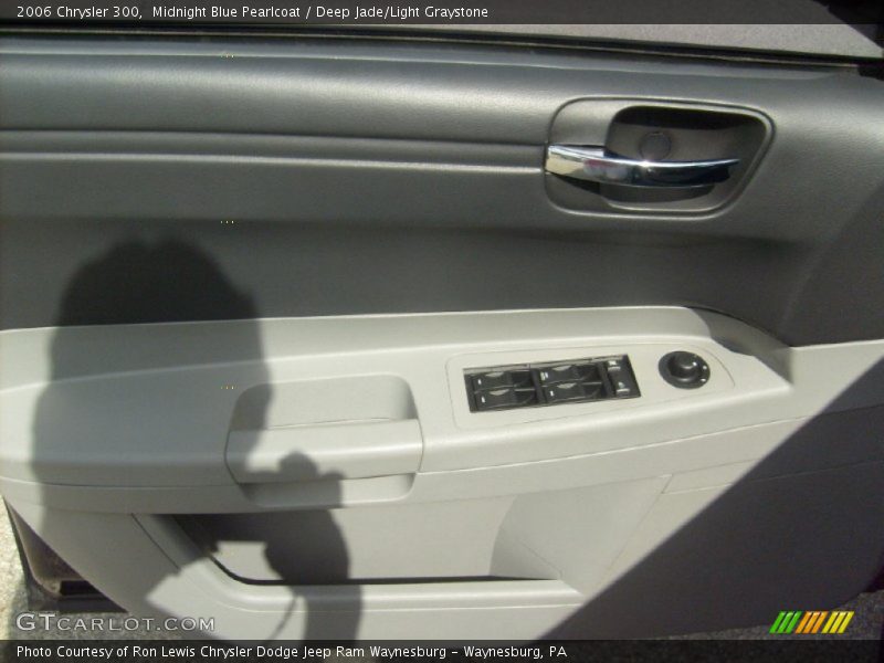 Midnight Blue Pearlcoat / Deep Jade/Light Graystone 2006 Chrysler 300