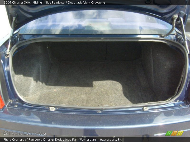 Midnight Blue Pearlcoat / Deep Jade/Light Graystone 2006 Chrysler 300
