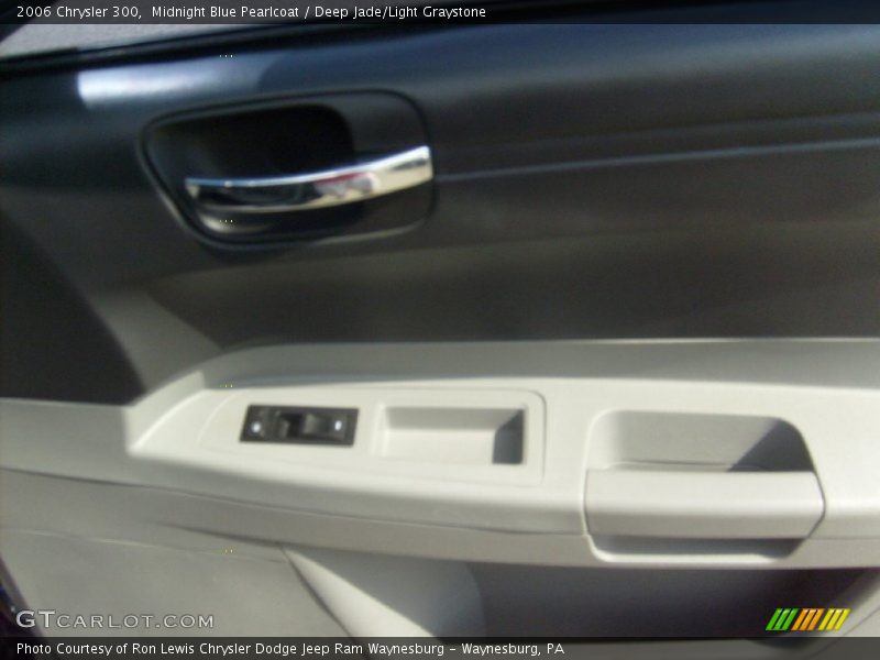 Midnight Blue Pearlcoat / Deep Jade/Light Graystone 2006 Chrysler 300