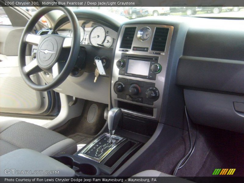Midnight Blue Pearlcoat / Deep Jade/Light Graystone 2006 Chrysler 300