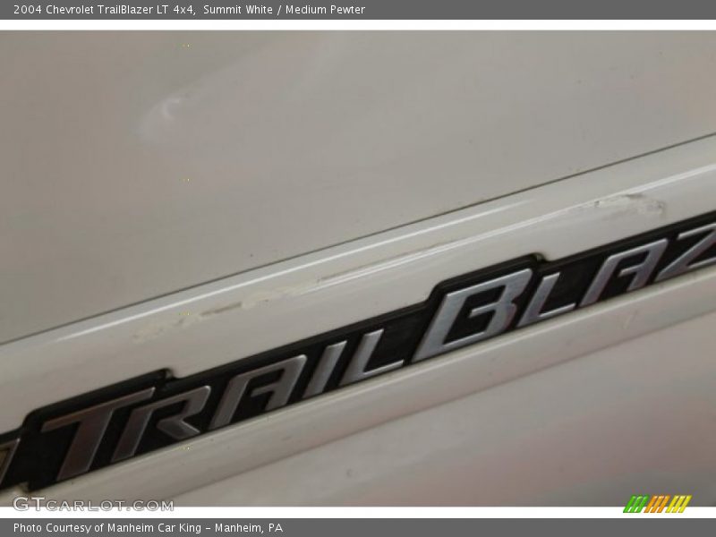 Summit White / Medium Pewter 2004 Chevrolet TrailBlazer LT 4x4