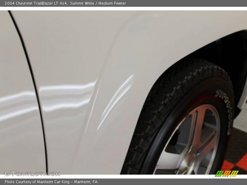 Summit White / Medium Pewter 2004 Chevrolet TrailBlazer LT 4x4