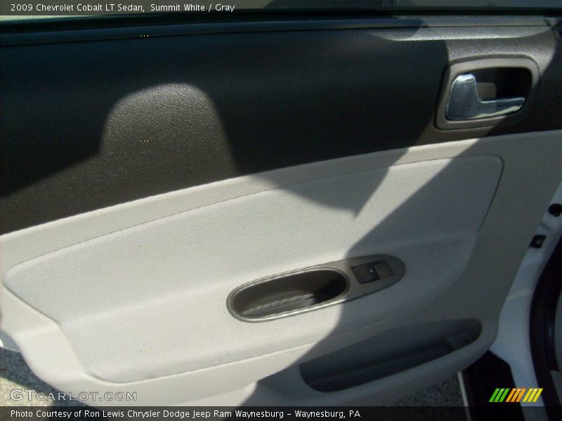 Summit White / Gray 2009 Chevrolet Cobalt LT Sedan