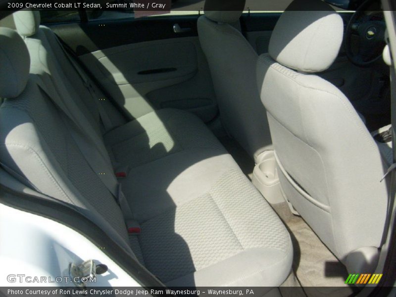 Summit White / Gray 2009 Chevrolet Cobalt LT Sedan