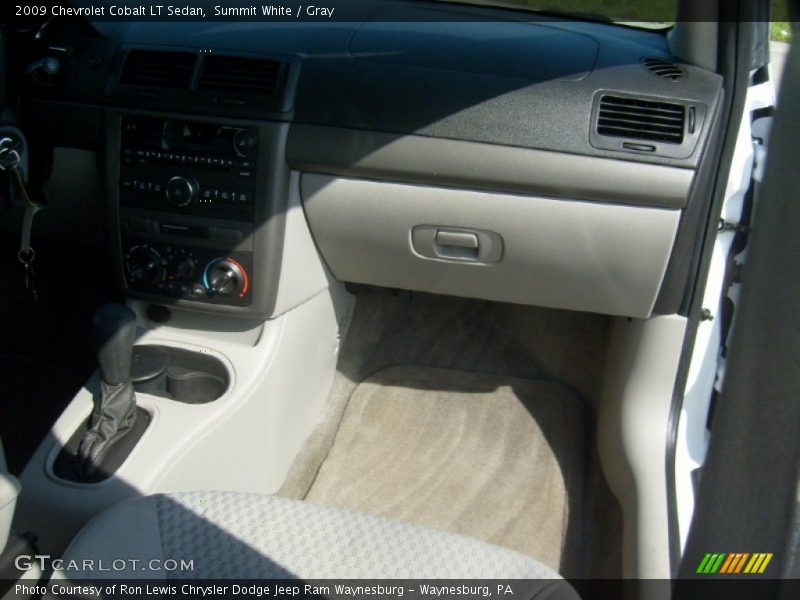 Summit White / Gray 2009 Chevrolet Cobalt LT Sedan