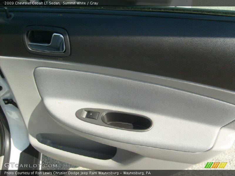 Summit White / Gray 2009 Chevrolet Cobalt LT Sedan
