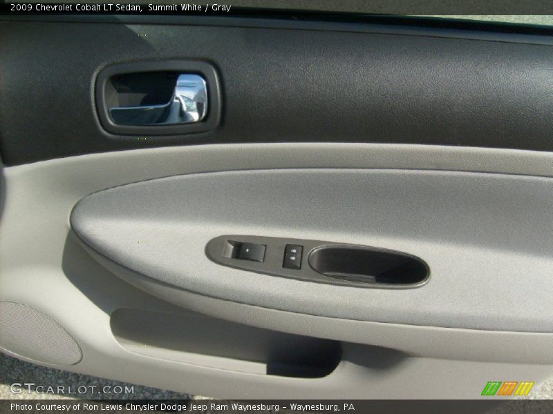 Summit White / Gray 2009 Chevrolet Cobalt LT Sedan