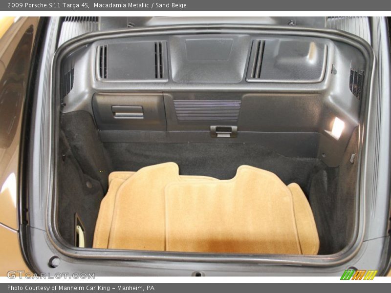  2009 911 Targa 4S Trunk