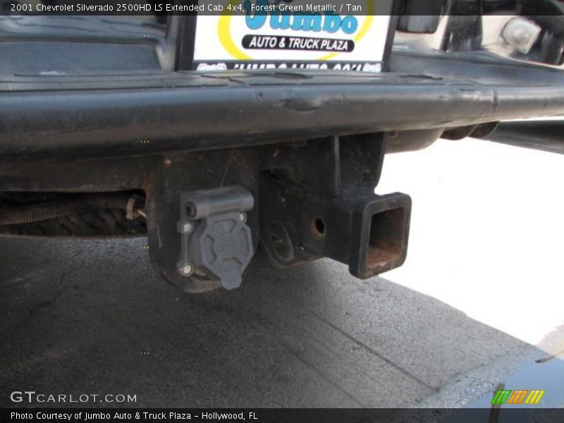 Forest Green Metallic / Tan 2001 Chevrolet Silverado 2500HD LS Extended Cab 4x4