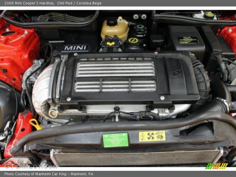 Chili Red / Cordoba Beige 2006 Mini Cooper S Hardtop