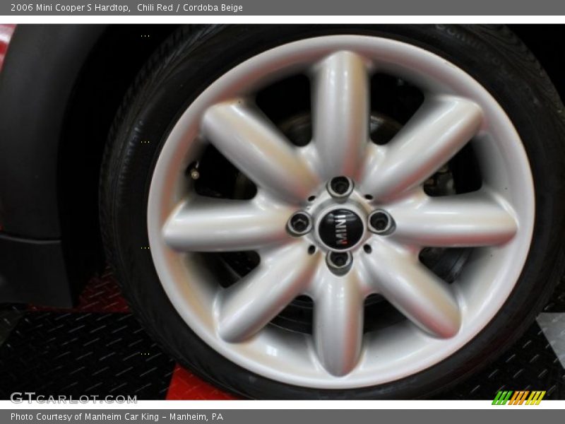 Chili Red / Cordoba Beige 2006 Mini Cooper S Hardtop