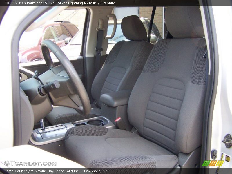 Silver Lightning Metallic / Graphite 2010 Nissan Pathfinder S 4x4