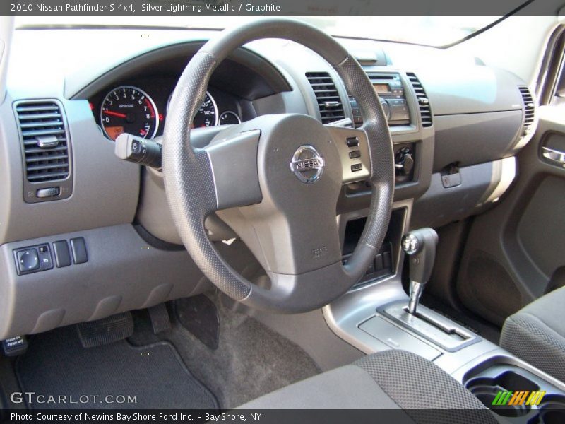 Silver Lightning Metallic / Graphite 2010 Nissan Pathfinder S 4x4