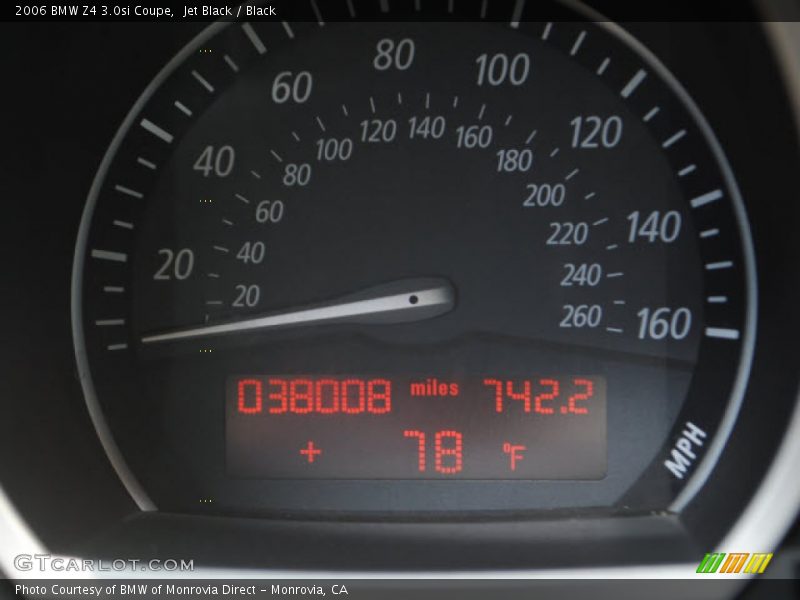  2006 Z4 3.0si Coupe 3.0si Coupe Gauges