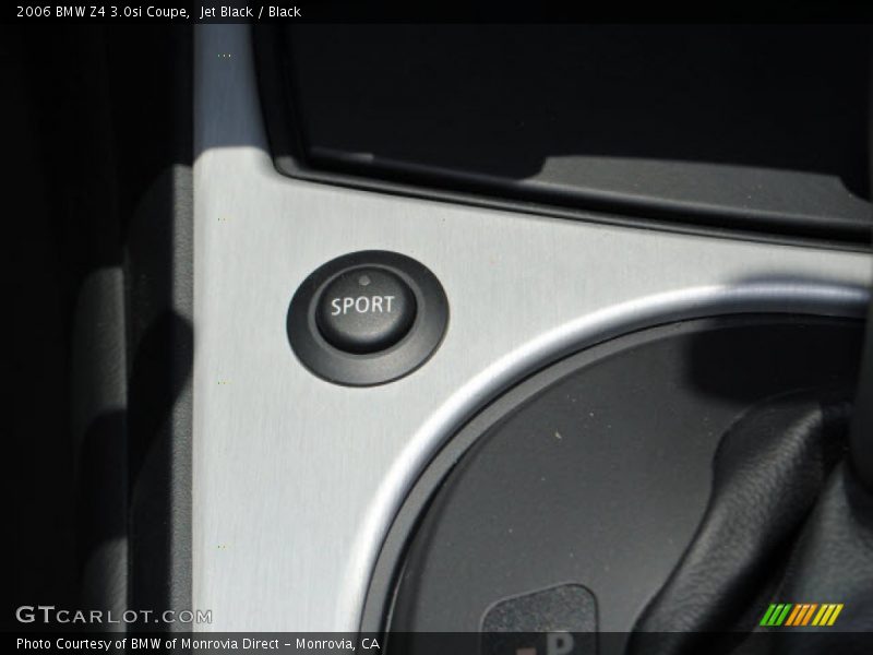 Jet Black / Black 2006 BMW Z4 3.0si Coupe