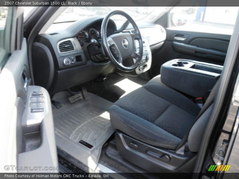 Black / Ebony 2007 Chevrolet Suburban 1500 LS