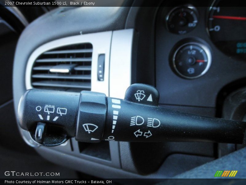 Black / Ebony 2007 Chevrolet Suburban 1500 LS