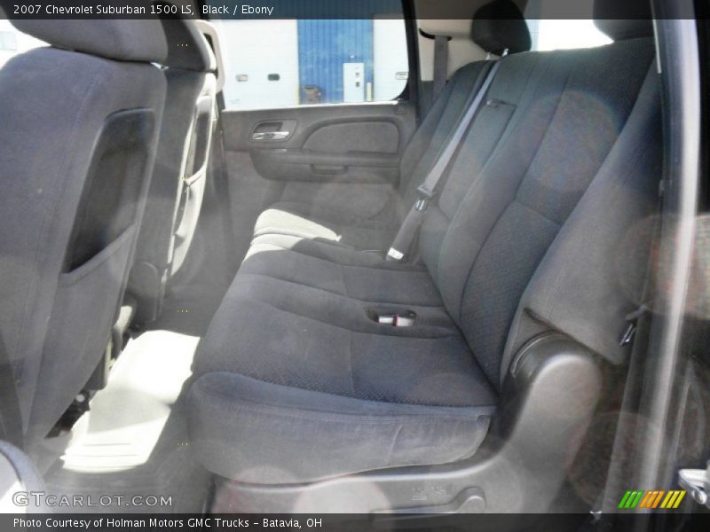 Black / Ebony 2007 Chevrolet Suburban 1500 LS