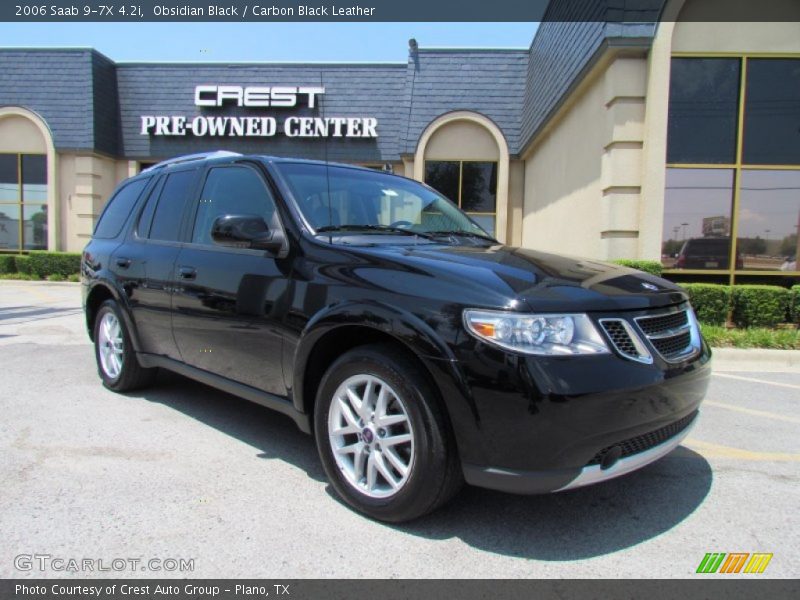 Obsidian Black / Carbon Black Leather 2006 Saab 9-7X 4.2i