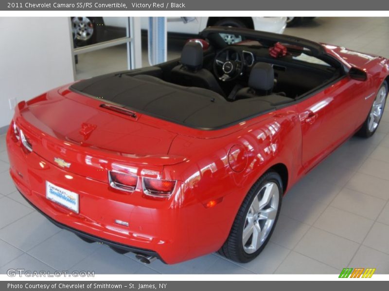 Victory Red / Black 2011 Chevrolet Camaro SS/RS Convertible