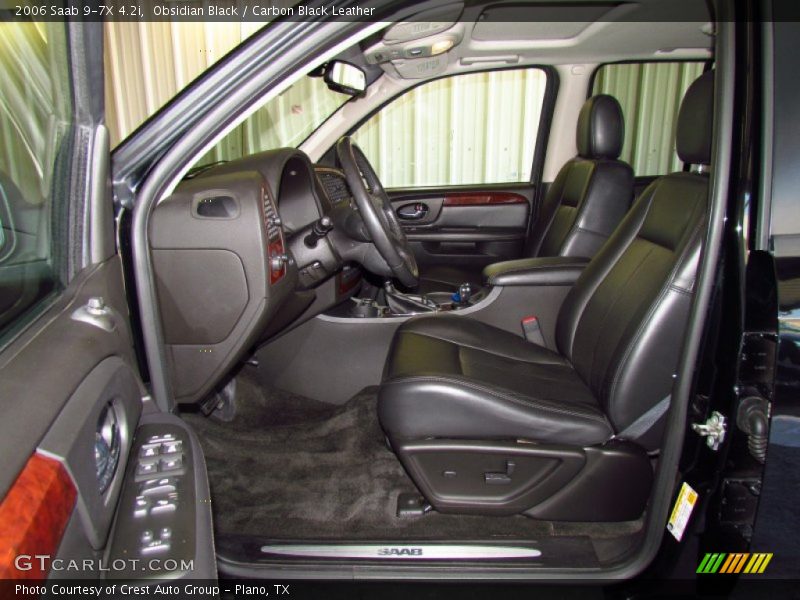  2006 9-7X 4.2i Carbon Black Leather Interior